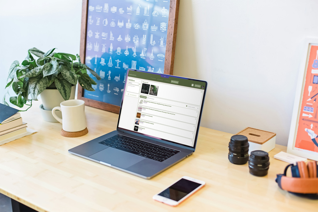 Login to the Monstera from any web browser on your Mac, PC, Linux, or PC.