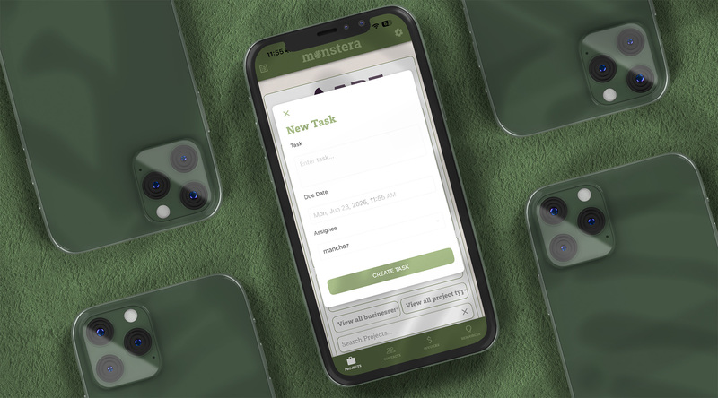 The Monstera is available for mobile devices, Apple iOS and Google Android devices. Available natively on the respective app stores.
